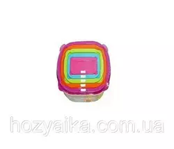 Судочок Frico 827 5шт з кришками Судочок Frico 827 5шт з кришками