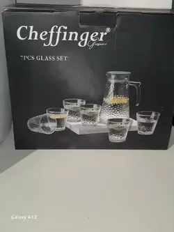 Графін+6стаканів Cheffinger G03XL Графін+6стаканів Cheffinger G03XL