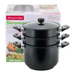 Пароварка 8л Kamilla 5826  26см Пароварка 8л Kamilla 5826  26см