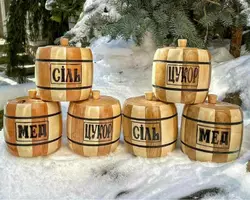 Бочка дерев\для цукру,меду,солі Бочка дерев\для цукру,меду,солі