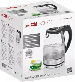 Чайник скляний Clatronik 3744 Чайник скляний Clatronik 3744