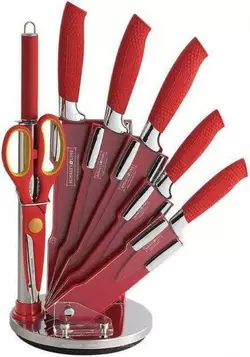 Набір ножів на підставці Royalty RL-RED8W
