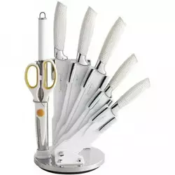 Набір ножів на підставці Royalty RL-WHT8W