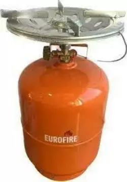Балон газовий з  пальником Eurofire  5кг\12,5л   BG869-5 Балон газовий з  пальником Eurofire  5кг\12,5л   BG869-5