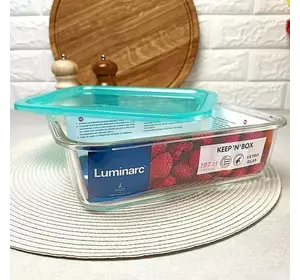 Контейнер скляний uminarc  Keepn Box 1970ml   5516 прямокутний Контейнер скляний uminarc  Keepn Box 1970ml   5516 прямокутний