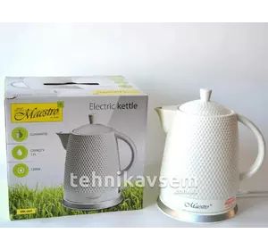 чайник Maestro керамічний 069 1,5л електричний чайник Maestro керамічний 069 1,5л електричний