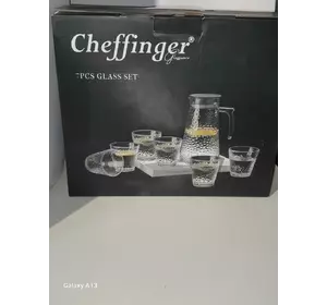 Графін+6стаканів Cheffinger G03XL Графін+6стаканів Cheffinger G03XL