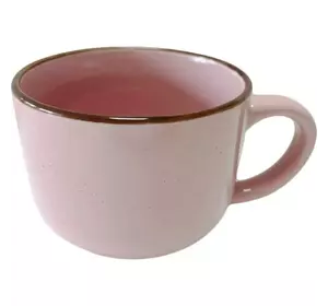 Чашка Limited edition jumbo 500ml YF6007-7  рожева