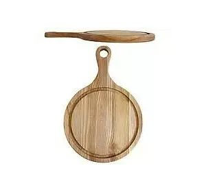 Дошка кругла з ручкою  ДФ-2  29*45см Дошка кругла з ручкою  ДФ-2  29*45см