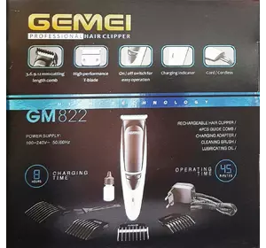 Машинка для стрижки волосся  Gemei 822 Машинка для стрижки волосся  Gemei 822