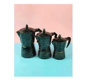 Гейзерна алюмінієва  кавоварка  на 3 чашки Edenberg EB-3784