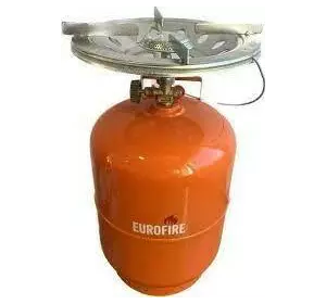 Балон газовий з  пальником Eurofire  5кг\12,5л   BG869-5 Балон газовий з  пальником Eurofire  5кг\12,5л   BG869-5